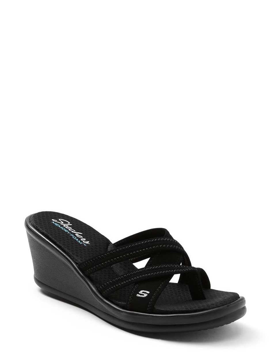 Skechers Wide-Width Wedge Sandals Skechers Wide-Width Wedge Sandals