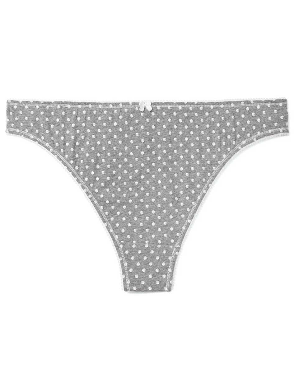 Ti Voglio Printed Cotton Thong Panty Ti Voglio Printed Cotton Thong Panty