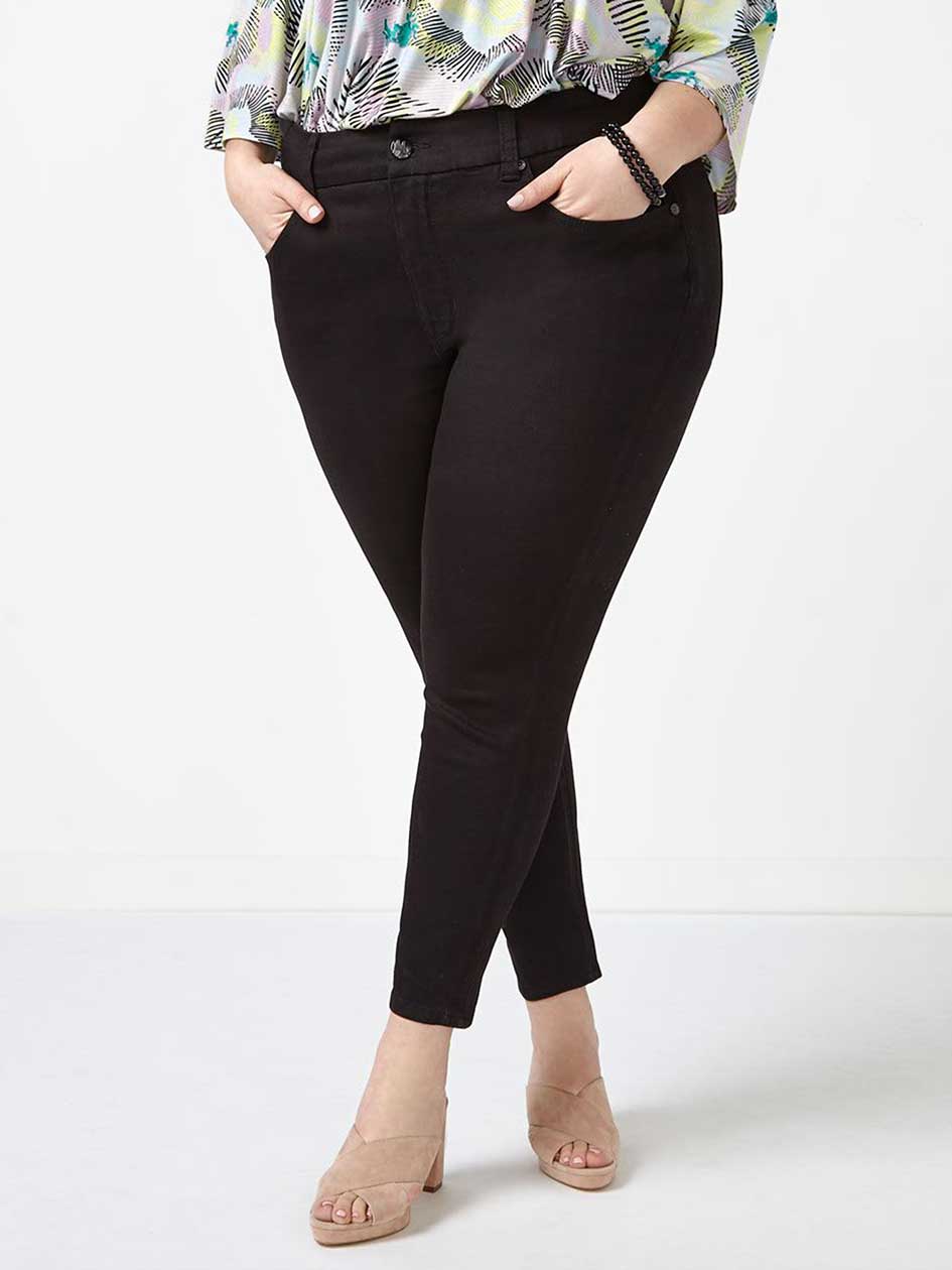 MELISSA McCARTHY Black Pencil Jean MELISSA McCARTHY Black Pencil Jean