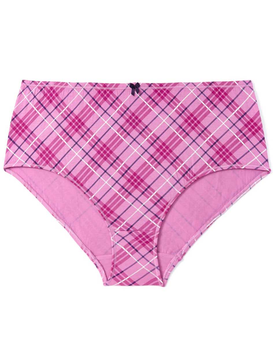 Ti Voglio Plaid Cotton Brief Panty Ti Voglio Plaid Cotton Brief Panty
