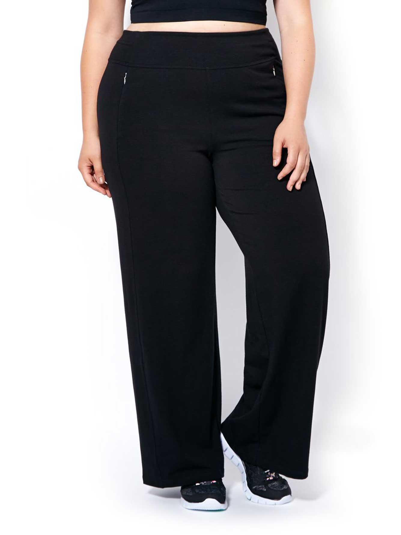 Essentials - Plus-Size Wide Leg Yoga Pant | Penningtons