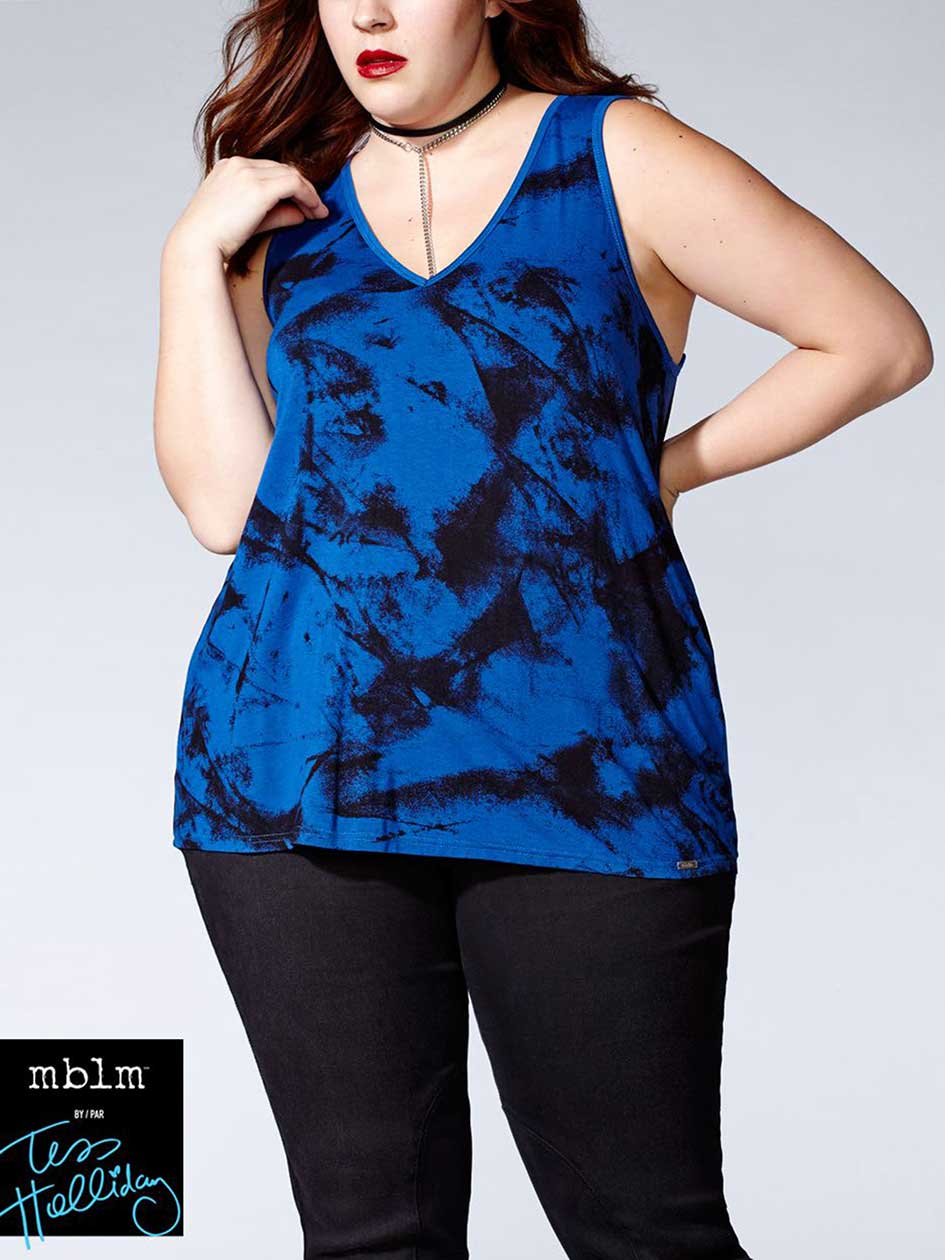 Tess Holliday - Printed Tank Top Tess Holliday - Printed Tank Top