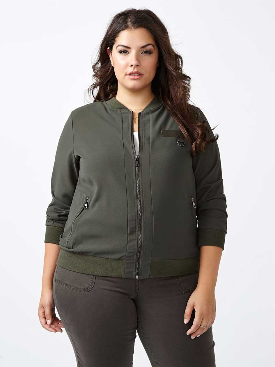 Long Sleeve Bomber Jacket Long Sleeve Bomber Jacket