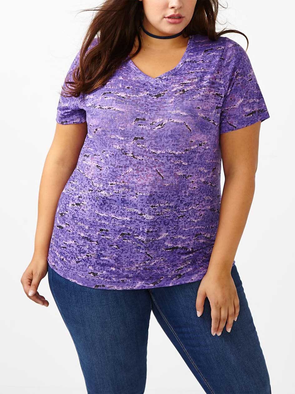 Curve Fit Printed T-Shirt Curve Fit Printed T-Shirt