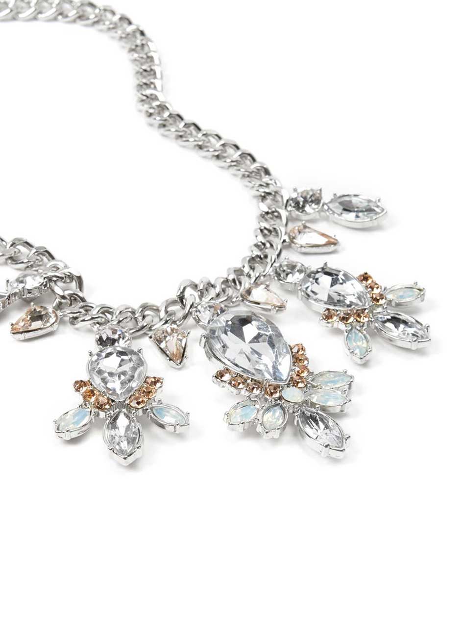 Statement Necklace with Stones Statement Necklace with Stones