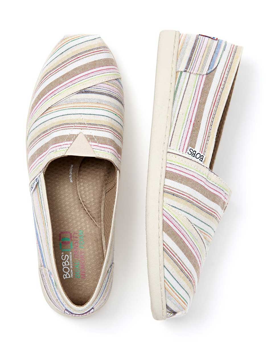 BOBS From Skechers - Wide-Width Slip On Shoes BOBS From Skechers - Wide-Width Slip On Shoes