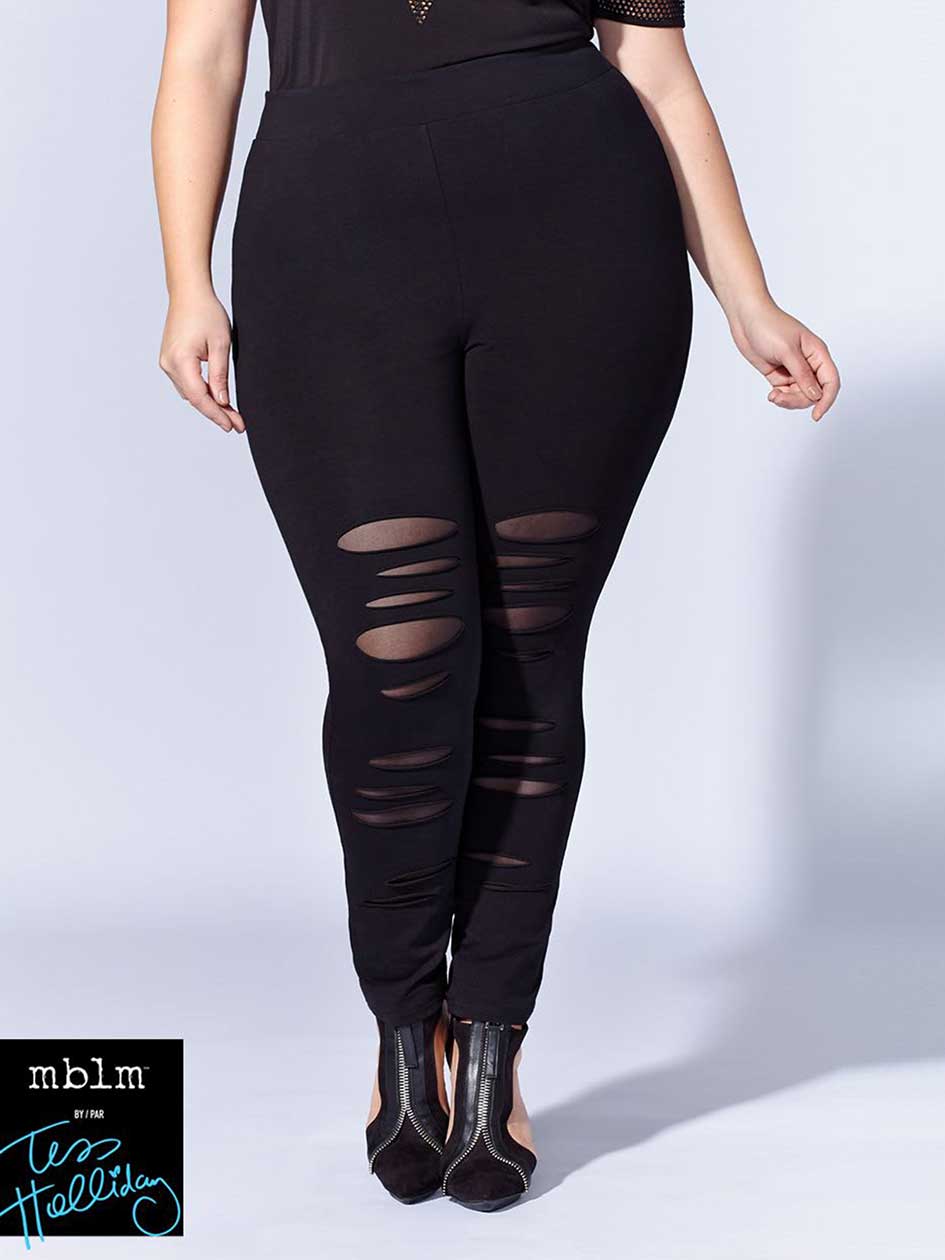 Tess Holliday - Legging with Rips Tess Holliday - Legging with Rips