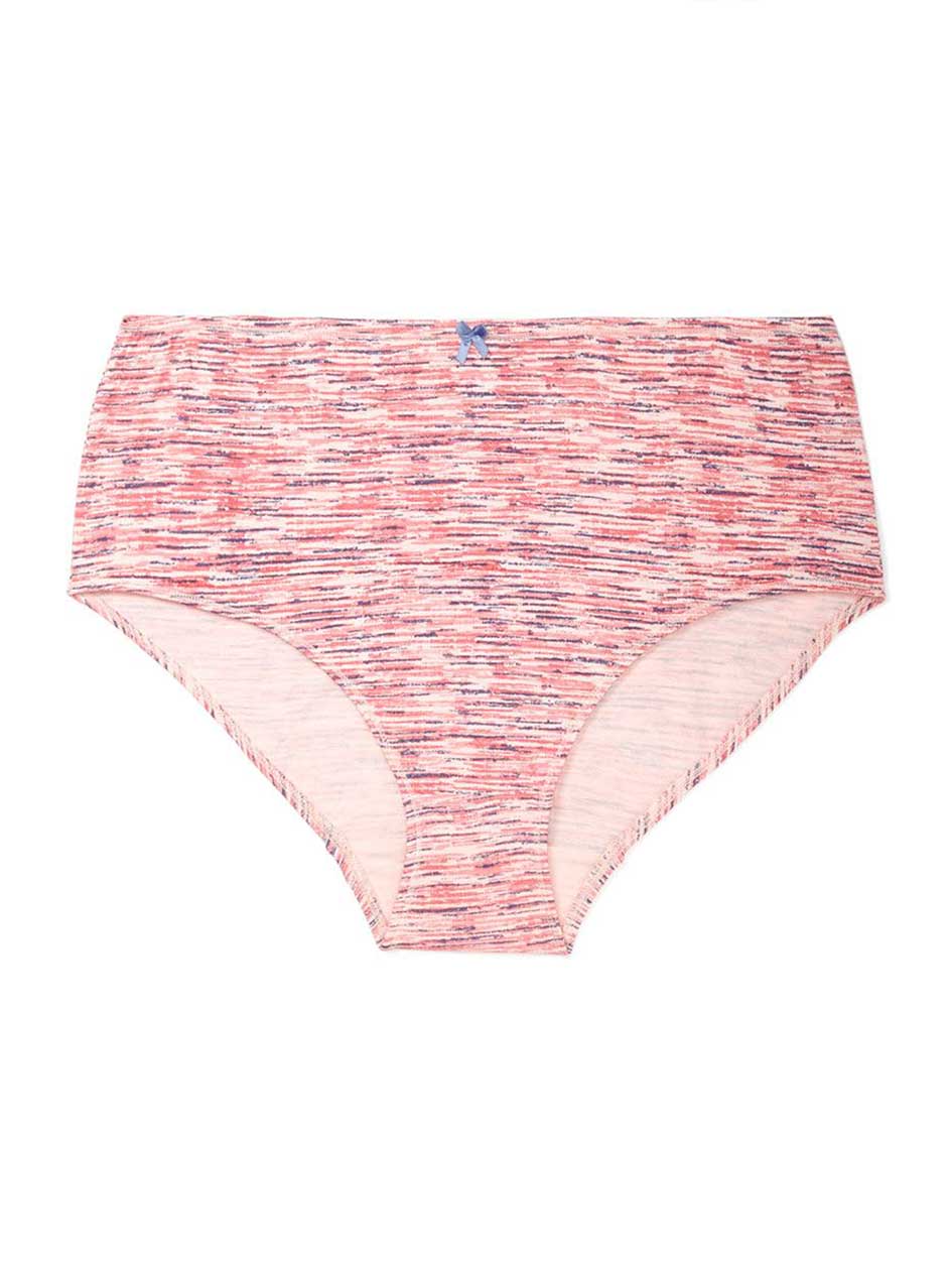 Ti Voglio Cotton Space Dye Brief Panty Ti Voglio Cotton Space Dye Brief Panty
