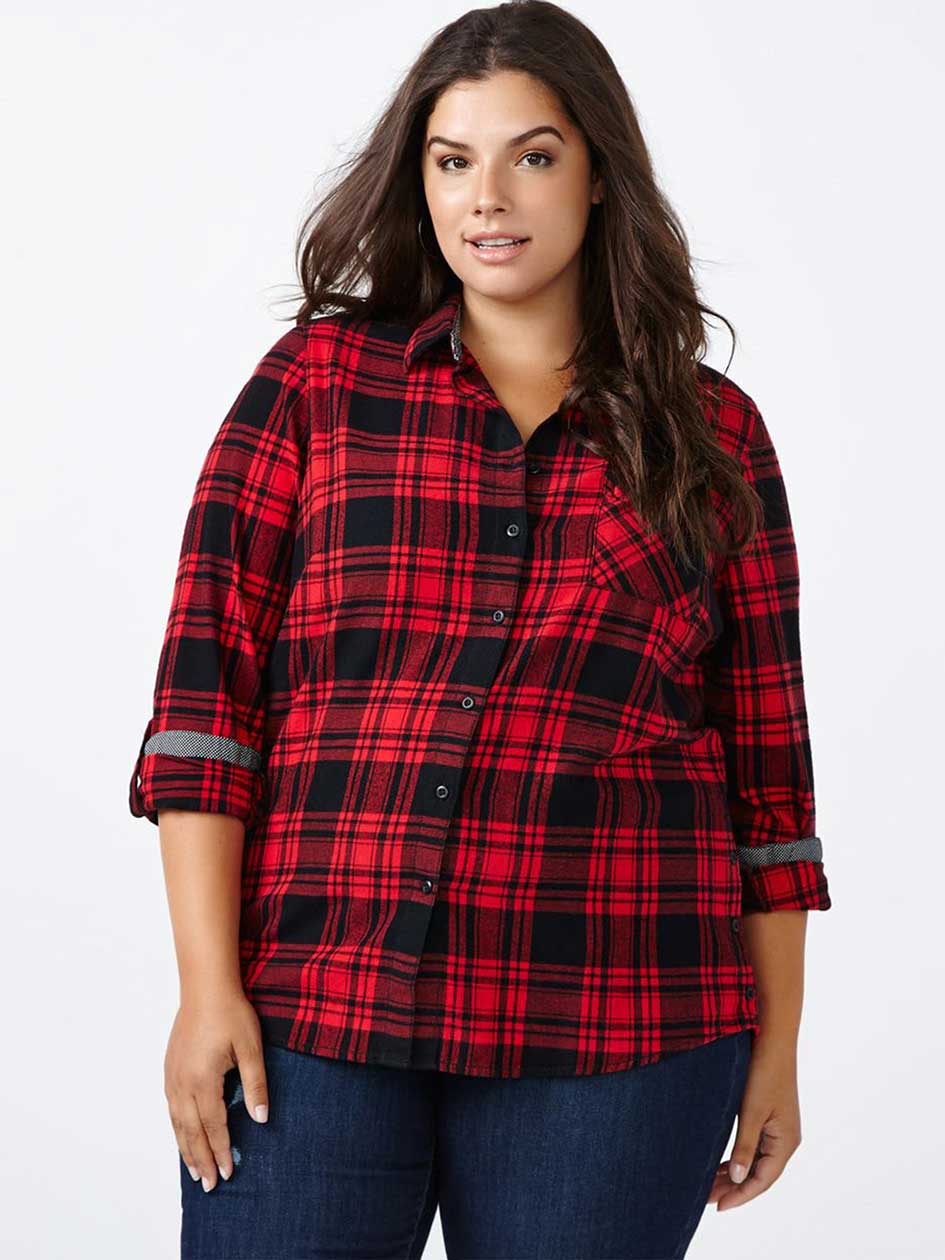 d/c JEANS Cotton Plaid Shirt d/c JEANS Cotton Plaid Shirt