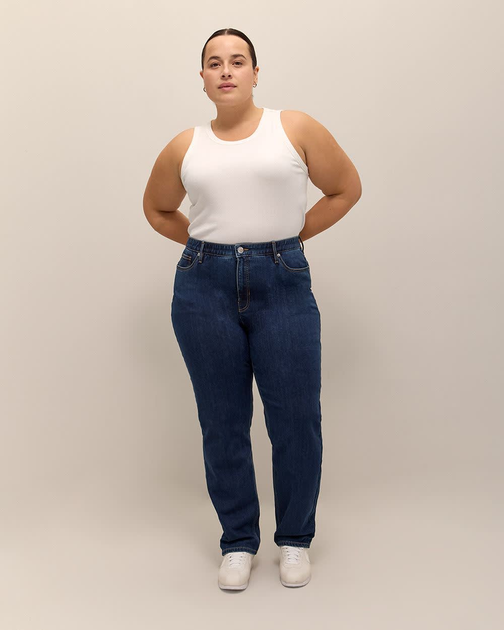 Jean amincissant à jambe droite, coupe classique - d/C JEANS