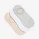 Neutral Knit Sneaker Socks, Set of 3