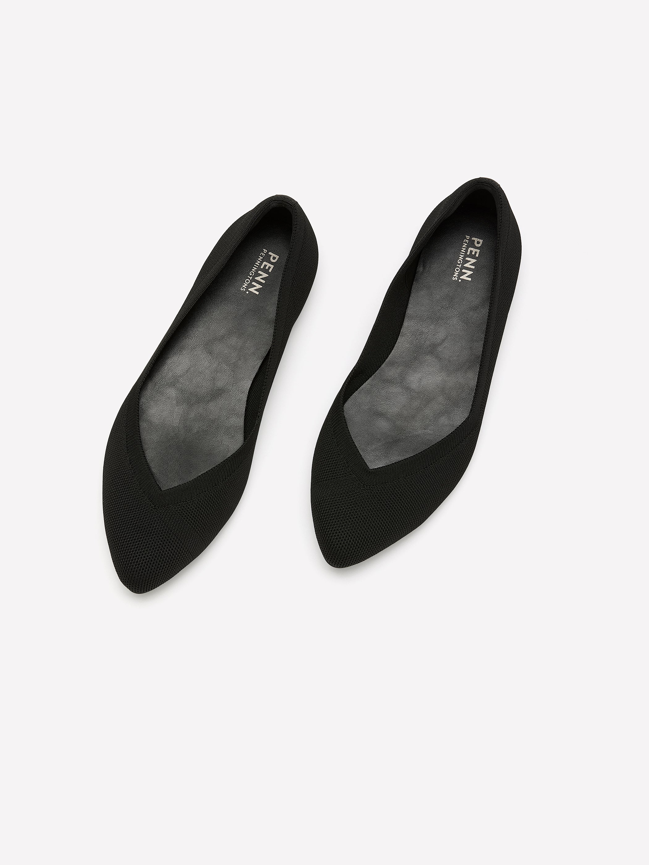 Wide Width, Flat Knit Ballet Shoe