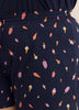 Navy Blue T-Shirt and Boxer Pyjama Set with Ice Cream Print - ti Voglio