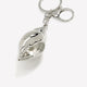 Silver Seashell Keychain Bag Charm