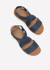 Wide Width, Desert Kiss Low Crisscross Strap Sandal - Skechers