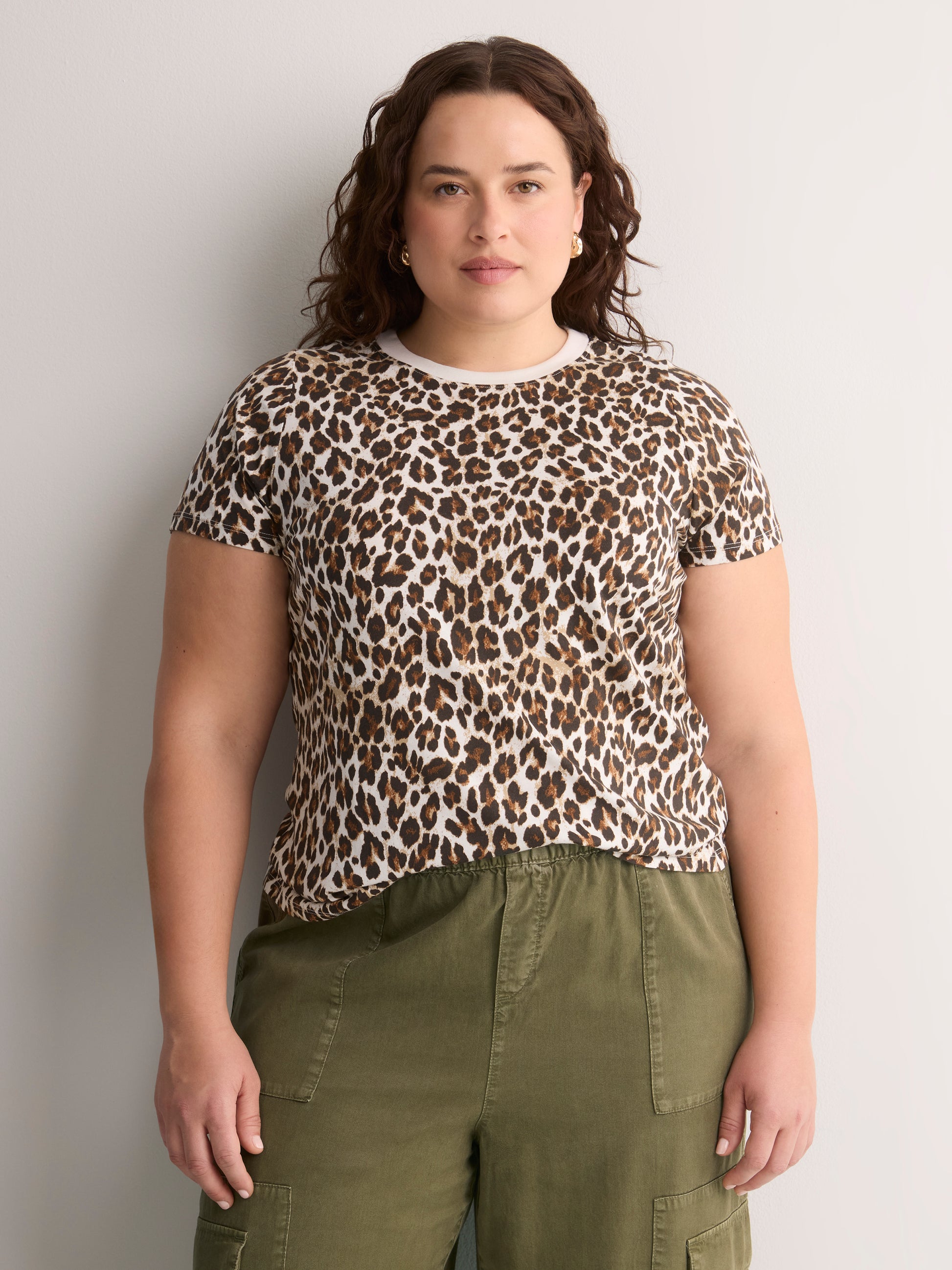 Responsible, Smooth Crew-Neck Short-Sleeve Cotton Knit Tee