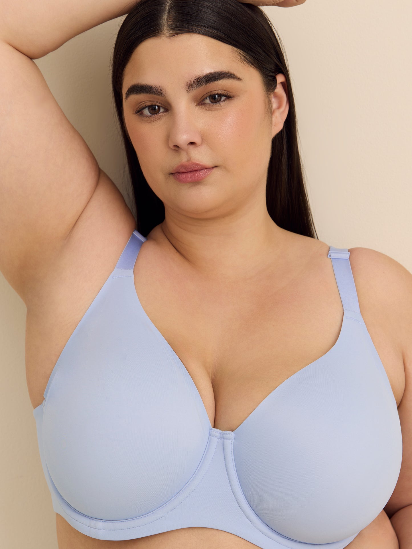 Soutien-gorge seconde peau en microfibre mate pastel, avec armatures - ti Voglio