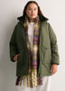 Ripstop Parka Jacket with Removable Hood