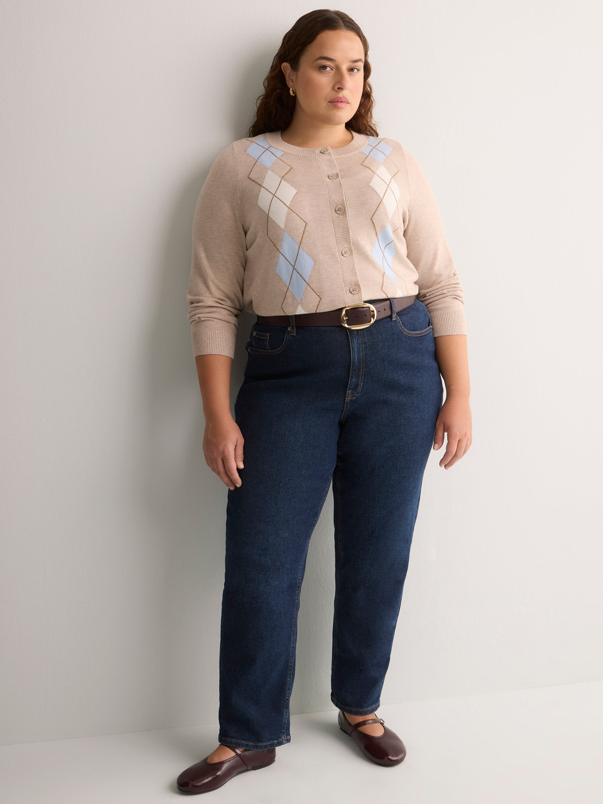 Curvy-Fit Straight-Leg Jean - d/C JEANS
