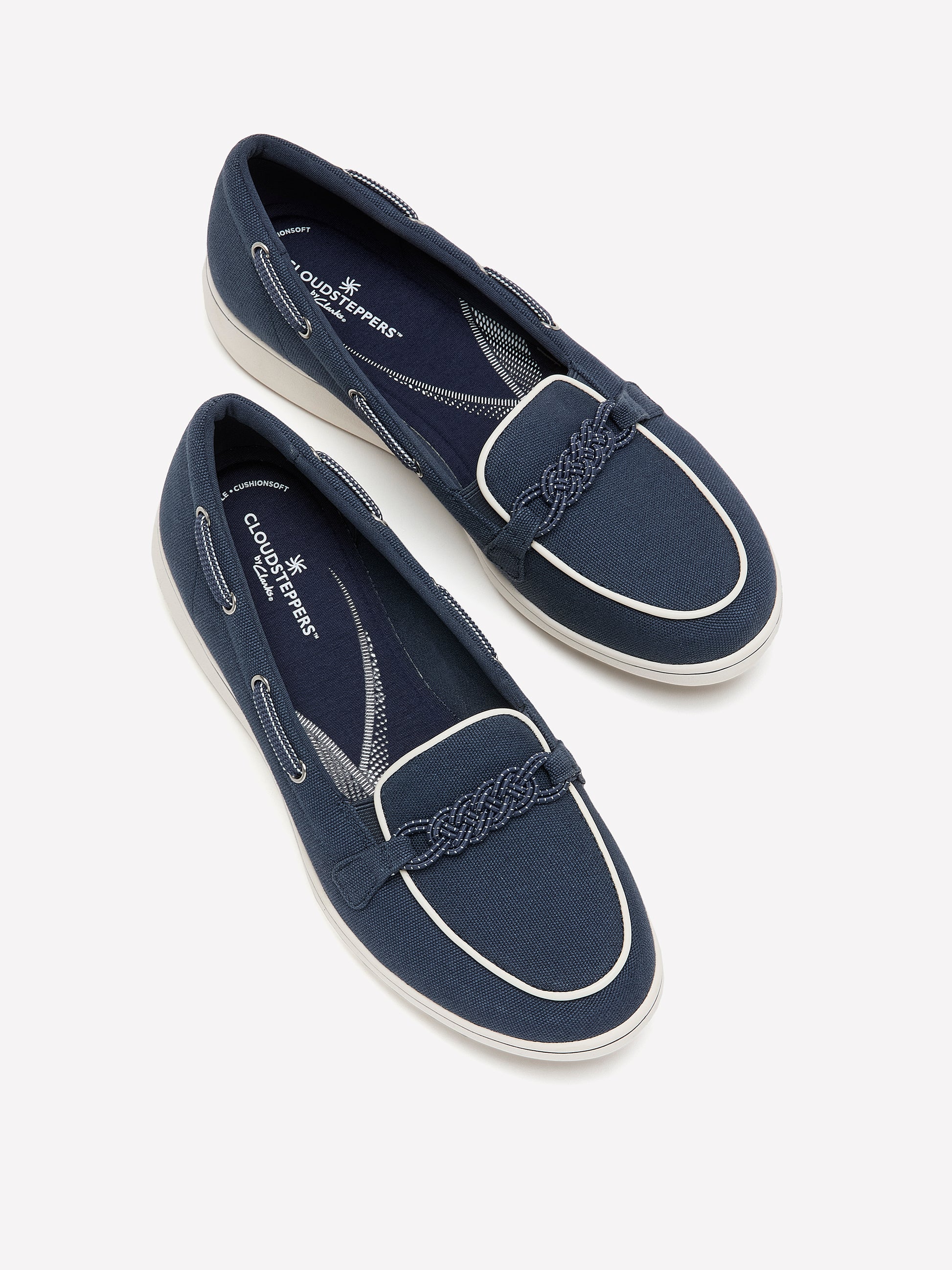 Wide Width, Breeze Sky Bay Canvas Shoe - Clarks