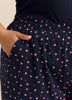 Straight-Leg Pyjama Capri Pant - ti Voglio