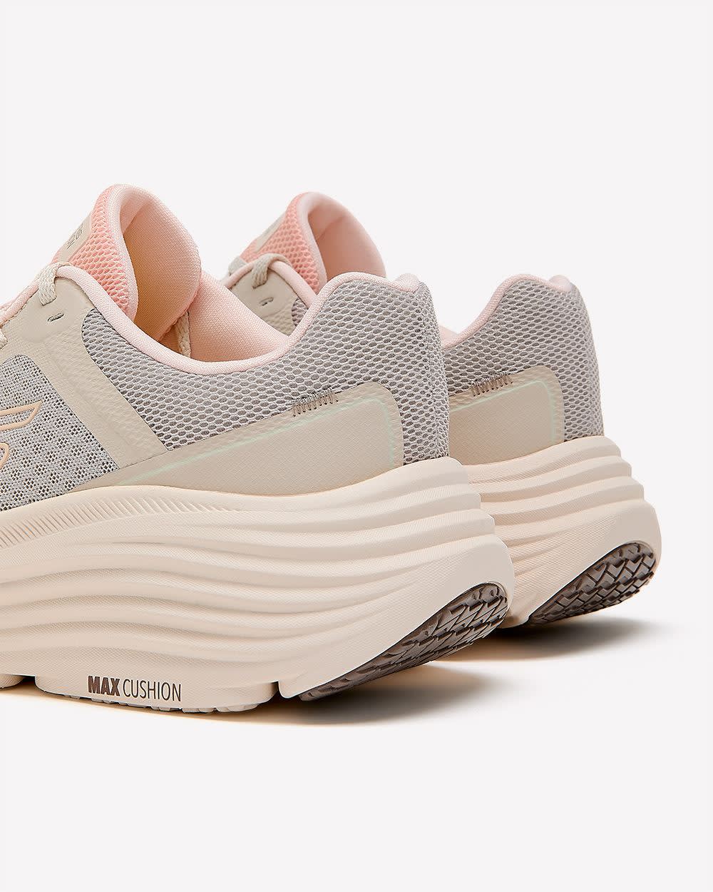 Wide Width, Cushioned Mesh Running Shoe - Skechers