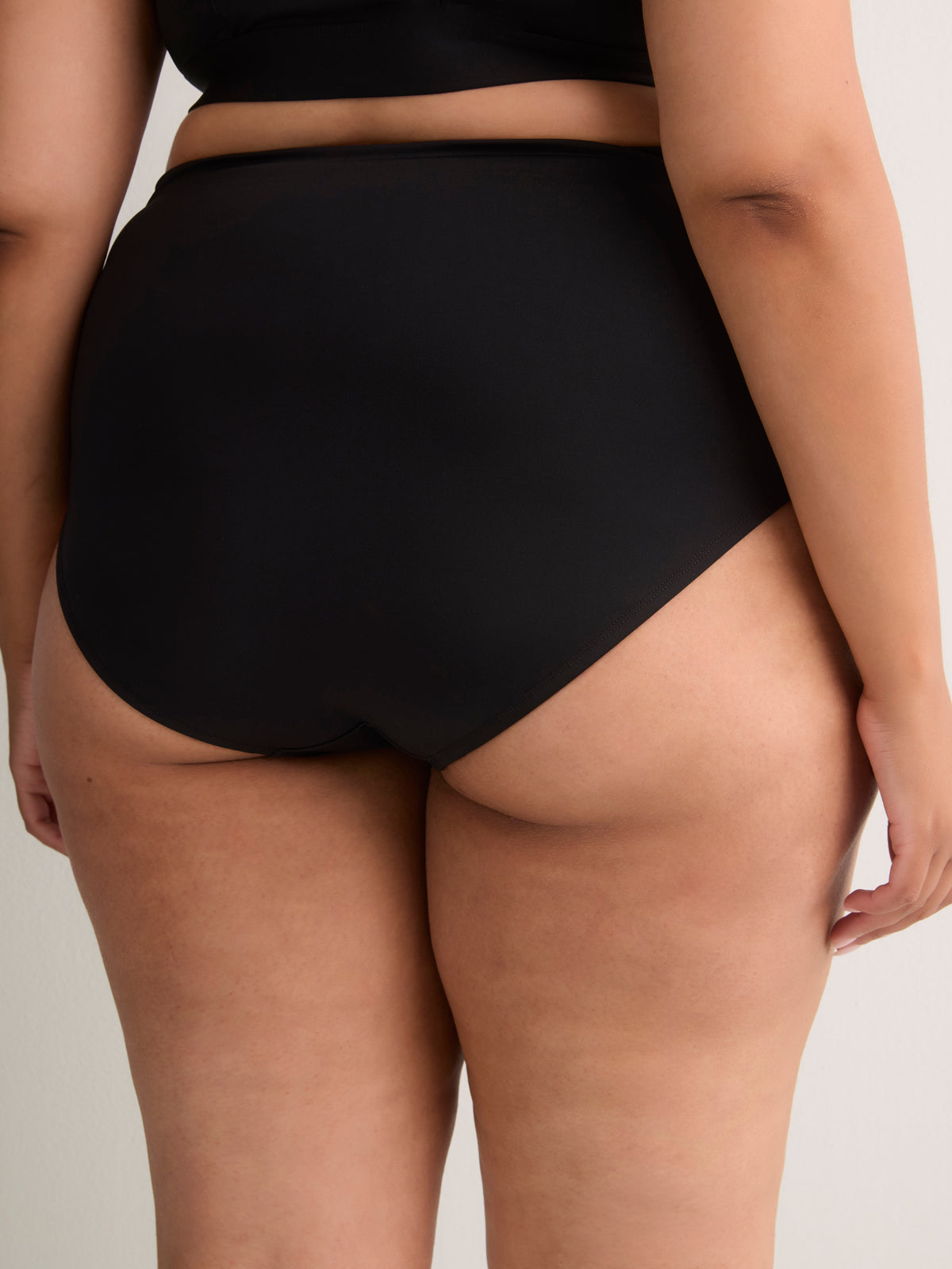 Black Basic Swim Brief