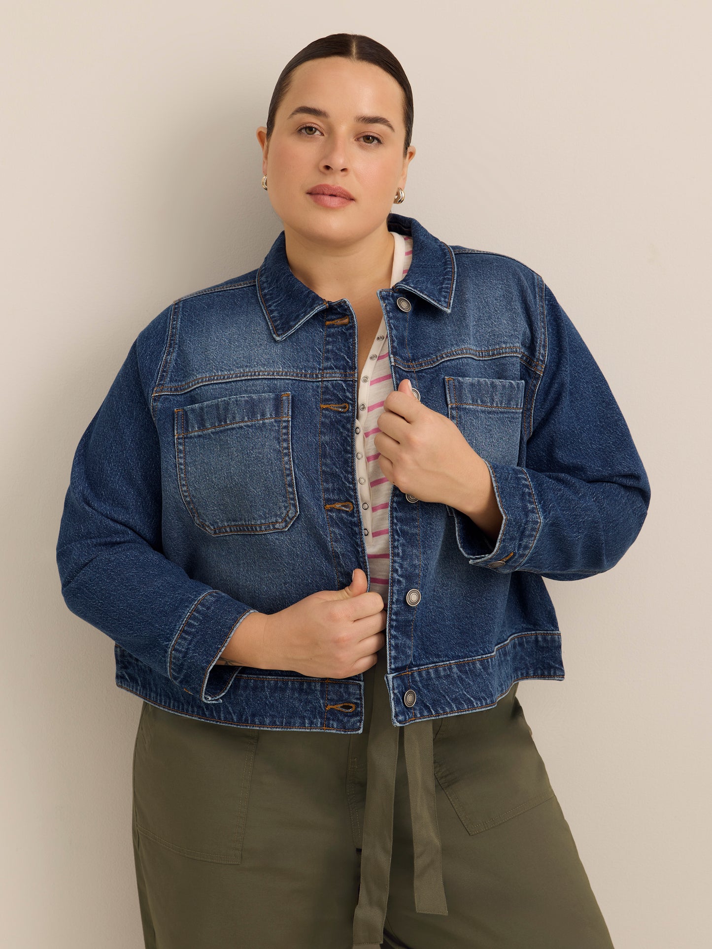 Veste en denim écourtée - d/C JEANS