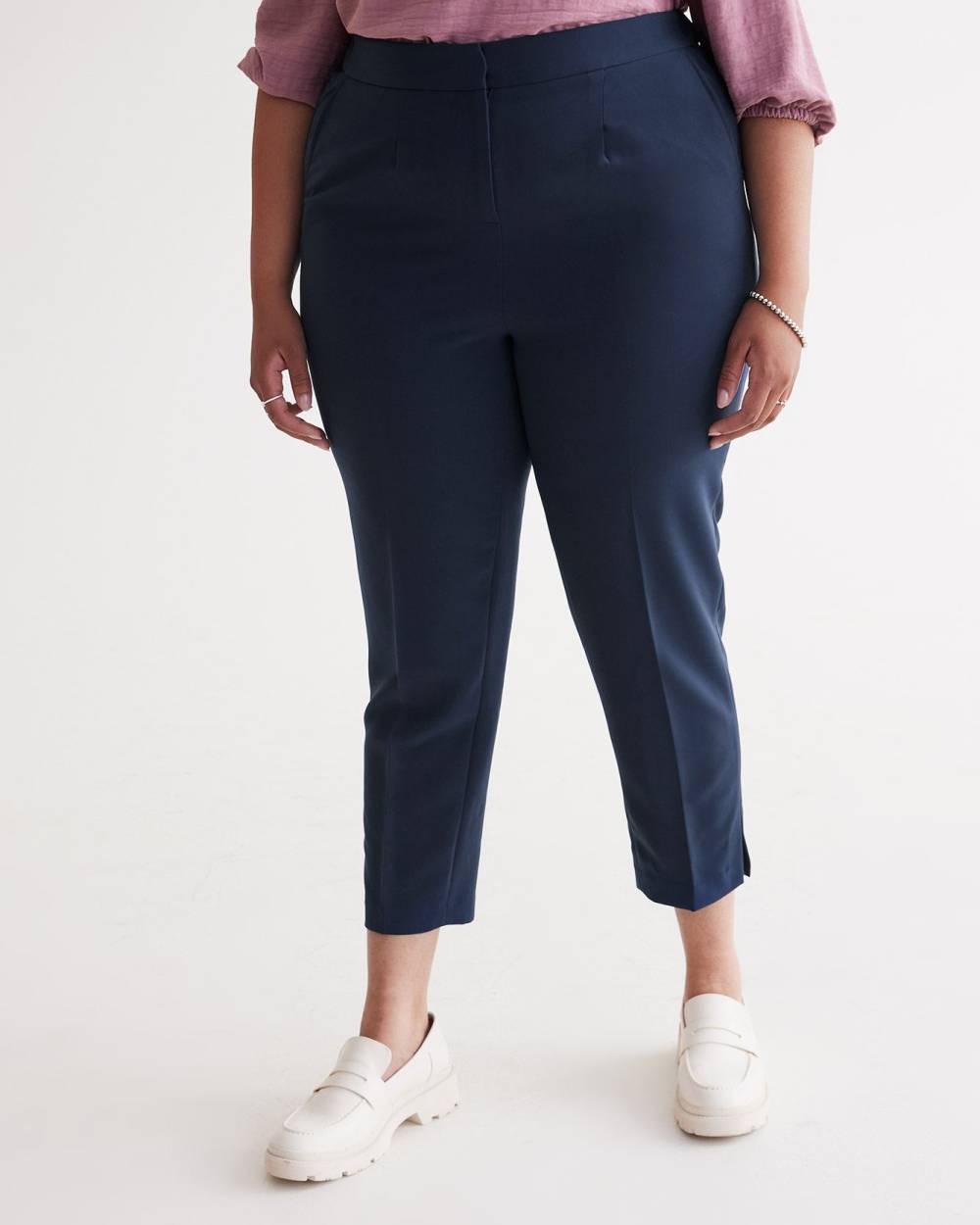 Tapered-Leg City Pant