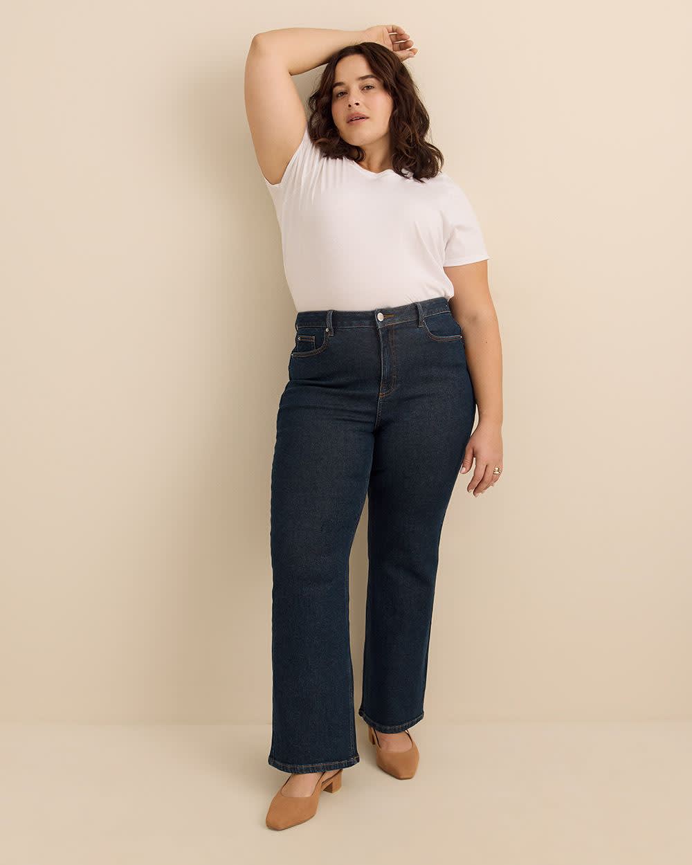 Classic-Fit Flare-Leg High-Rise Denim - d/C JEANS