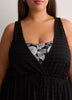 Lightweight Plunging V-Neck Midi Cover-Up Dress