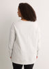 French Terry Long Sweatshirt with Fashion Cut - Active Zone