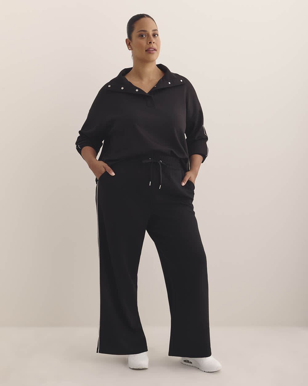 Pull léger avec col montant - Active Zone