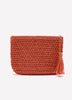 Paper Straw Clutch Bag