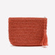 Paper Straw Clutch Bag