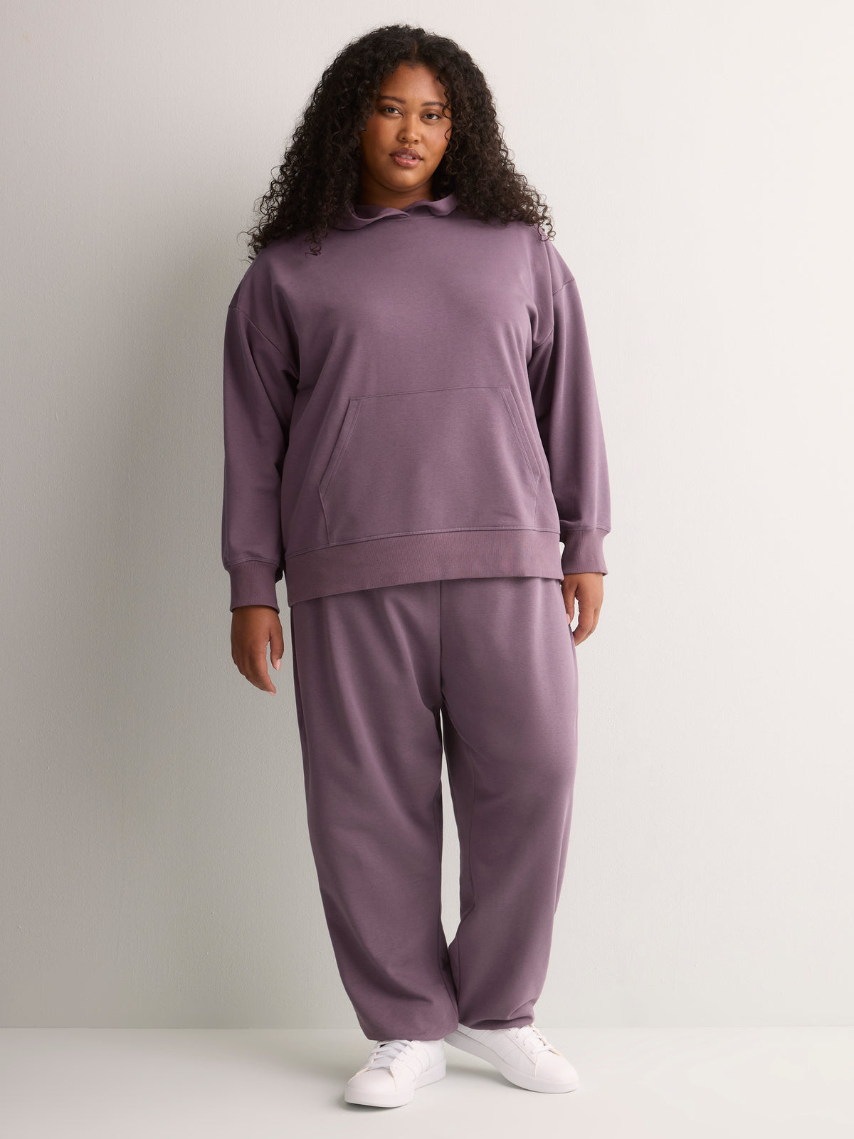 Compact French Terry Hooded Sweatshirt - Active Zone