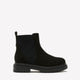 Extra Wide Width, Chunky Black Chelsea Bootie