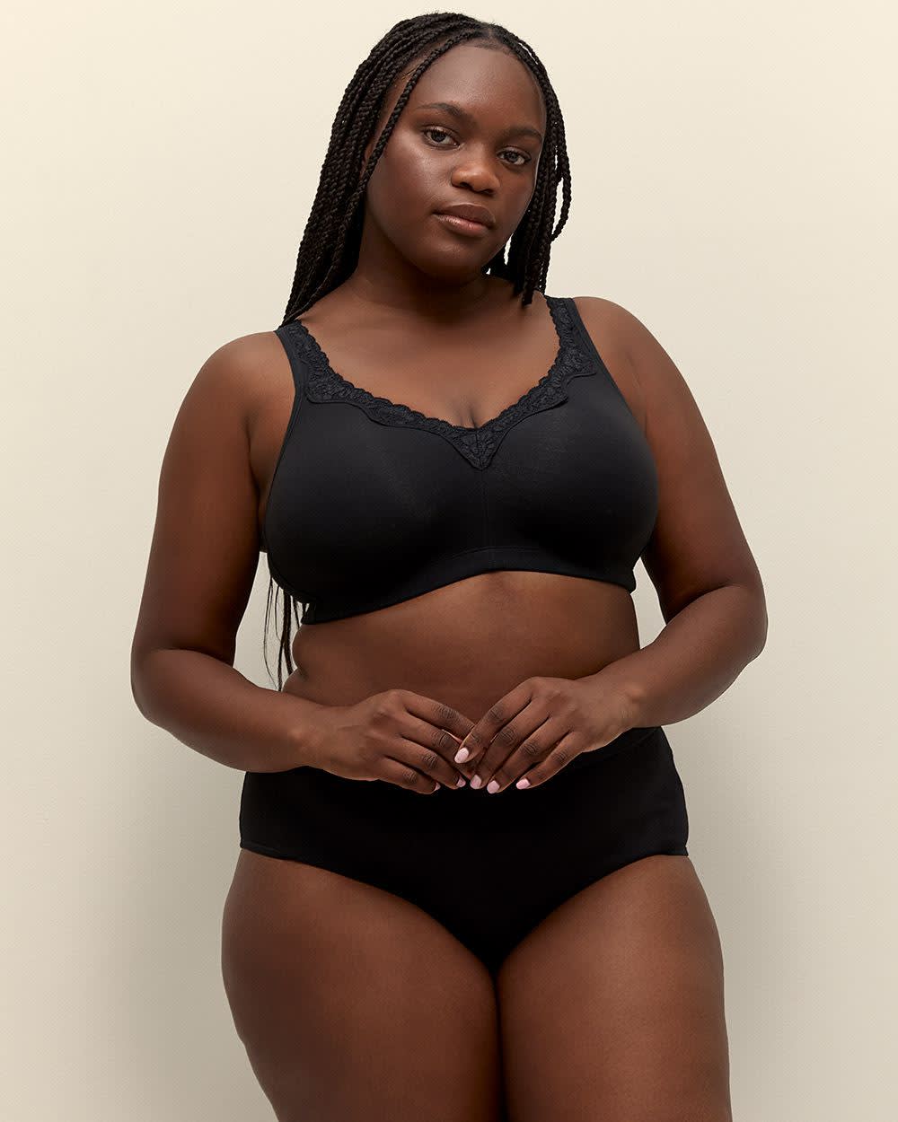 Cotton Soft Cup Wireless Bra - tiVOGLIO