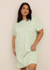 Green Ice Cream-Print Short-Sleeve Sleepshirt - ti Voglio