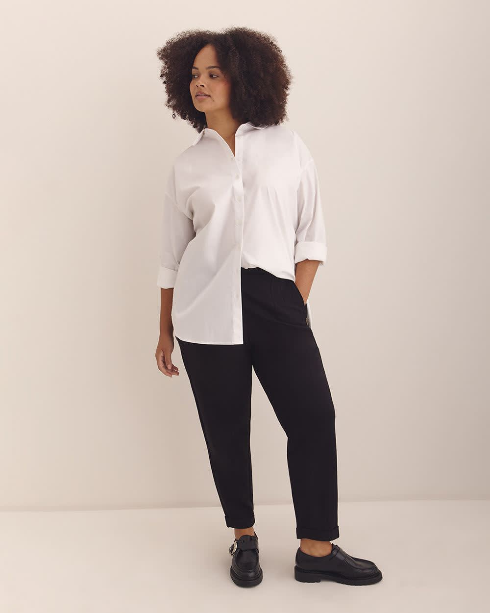 Responsible, Essential Ponte de Roma Tapered-Leg Pant