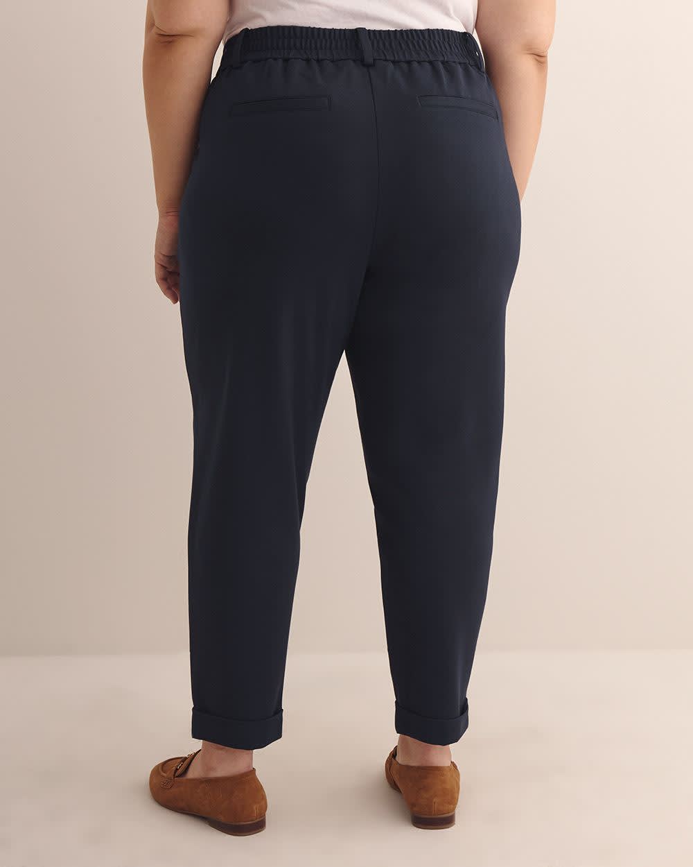 Responsible, Essential Ponte de Roma Tapered-Leg Pant