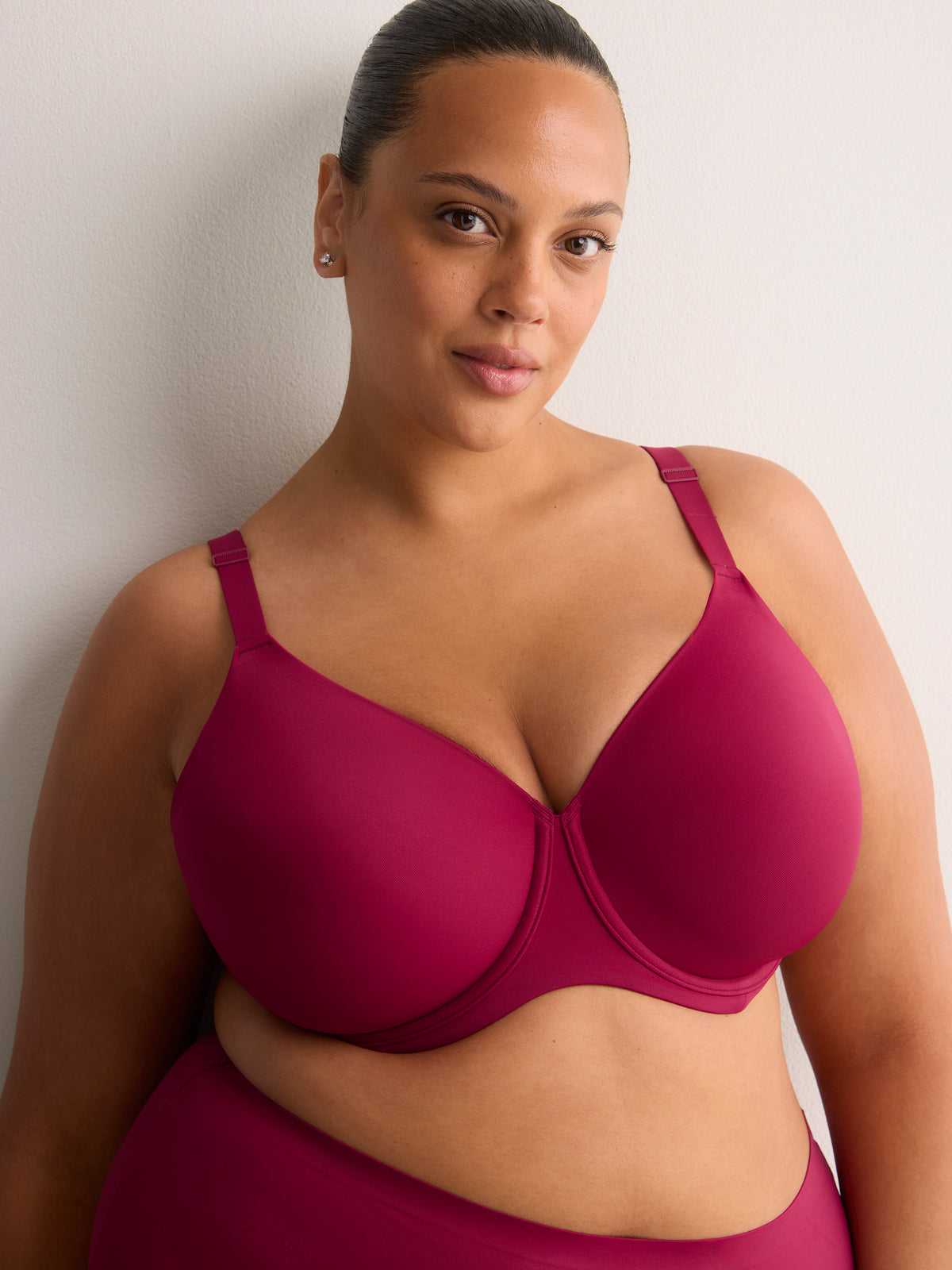 Essential Microfibre Lightly Padded Underwire T-Shirt Bra - tiVOGLIO