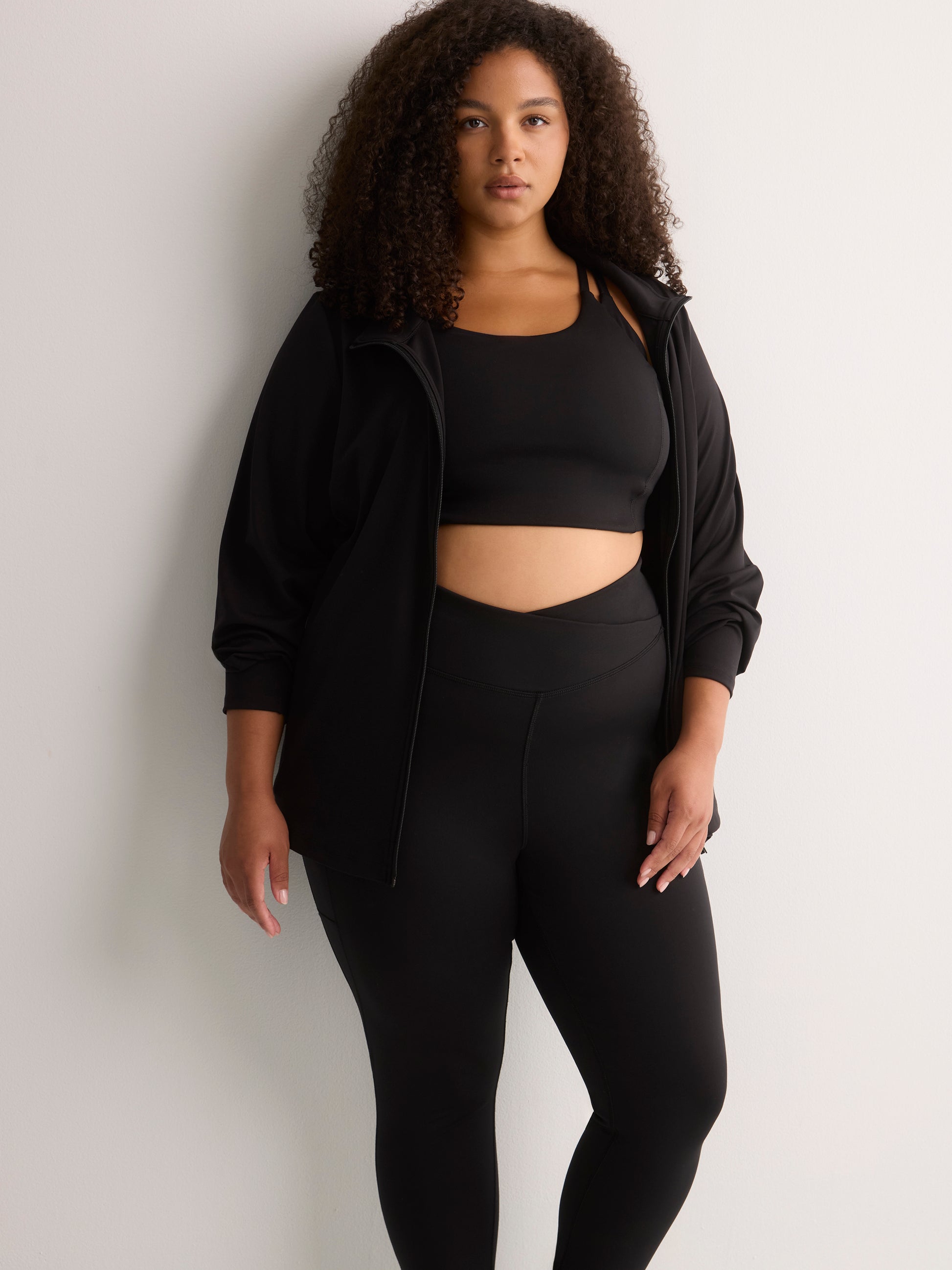 Responsible, Double Knit Crisscross Legging - Active Zone