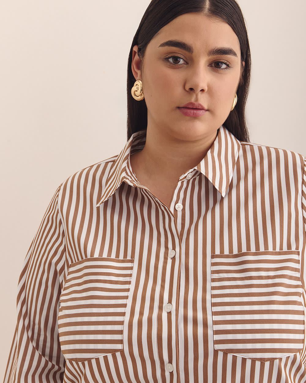 Striped Shirt with Pockets