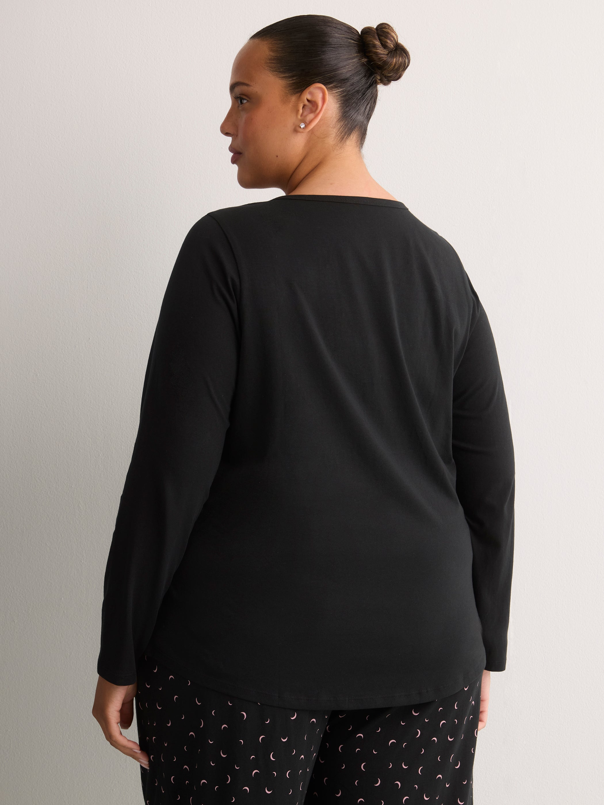 Modern-Fit Fooler Henley Pyjama Top - tiVOGLIO