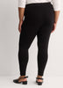 Responsible, Black Legging with Side Shirring