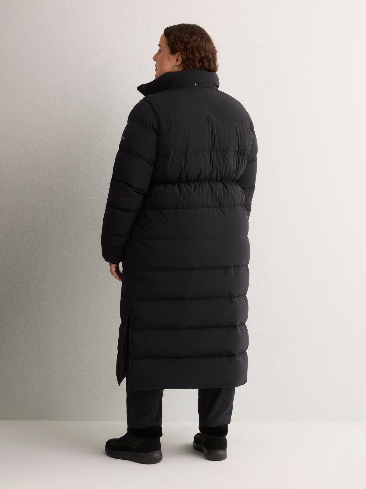 Amaze Long Hooded Puffer Jacket - Columbia