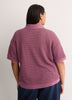 Crochet Waffle Polo Shirt - Active Zone