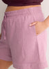 French Terry Pull-On Bermuda Short - Active Zone