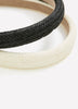 Paper Straw Headbands, Set of 2